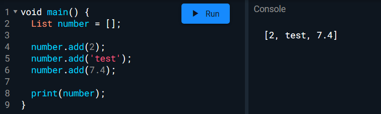 [flutter] Collection과 Generic