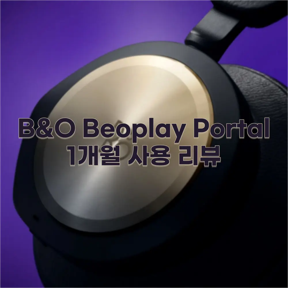 뱅앤올룹슨 포탈 Beoplay Portal과 HX 비교, 한 달 사용하고 느낀 점 리뷰
