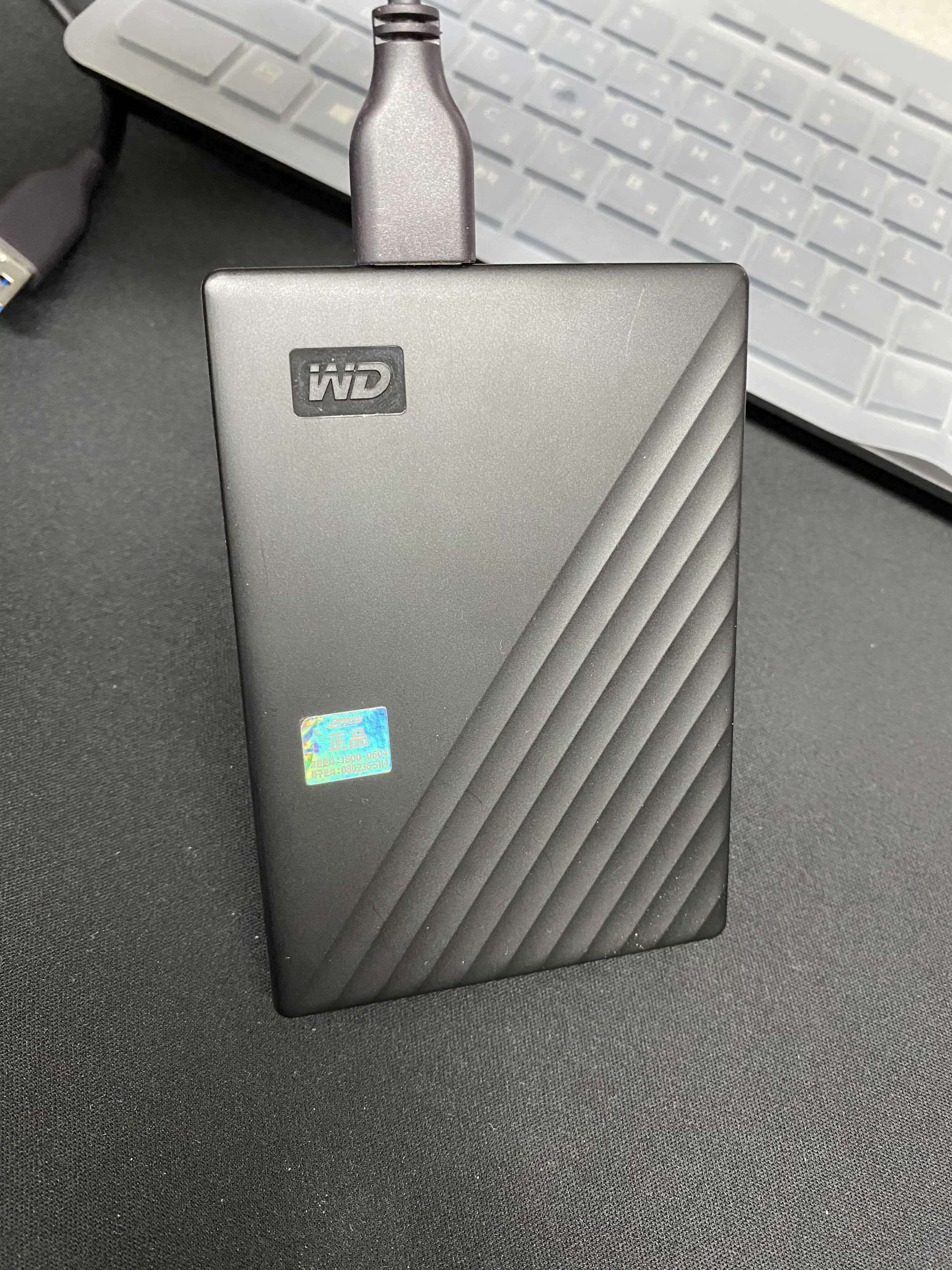 WD my passport 외장하드2t 4달 후기