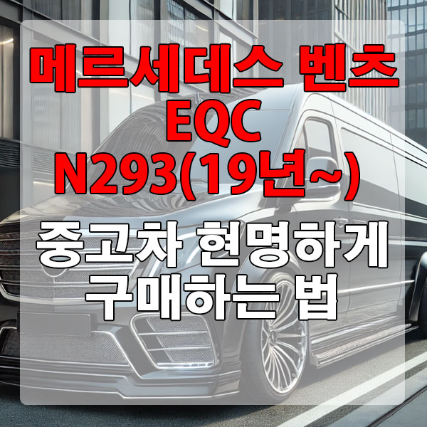 메르세데스 벤츠 EQC N293(19년~) 중고차 현명하게 구매하는 법