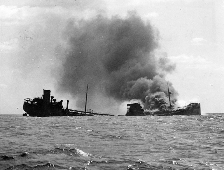 제1차 세계대전 무제한 잠수함 작전으로 격침된 상선