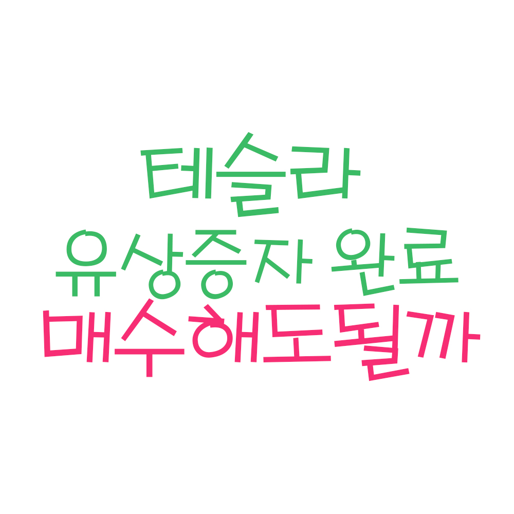 테슬라 유상증자 완료, 매수해도 될까 ? (ft. 테슬라 주가, 테슬라 주식, 미국주식, 테슬라 주가 전망, 테슬라 S&P500 편입)