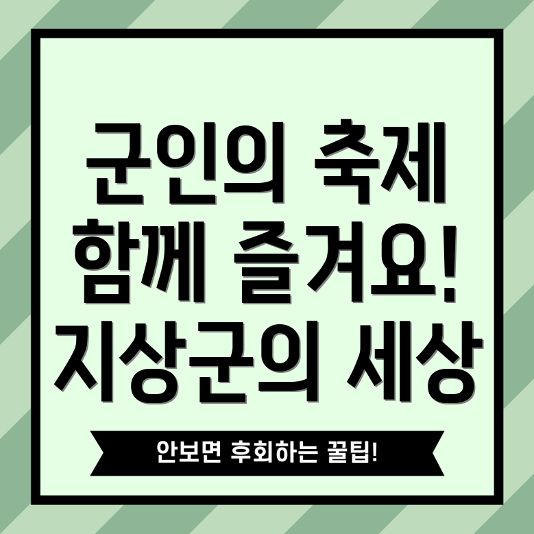 계룡 지상군페스티벌