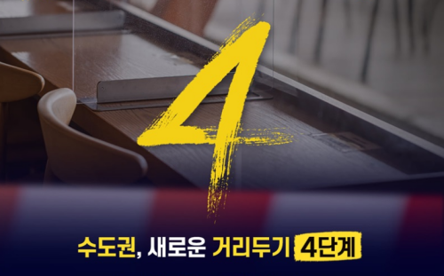 수도권 거리두기 4단계