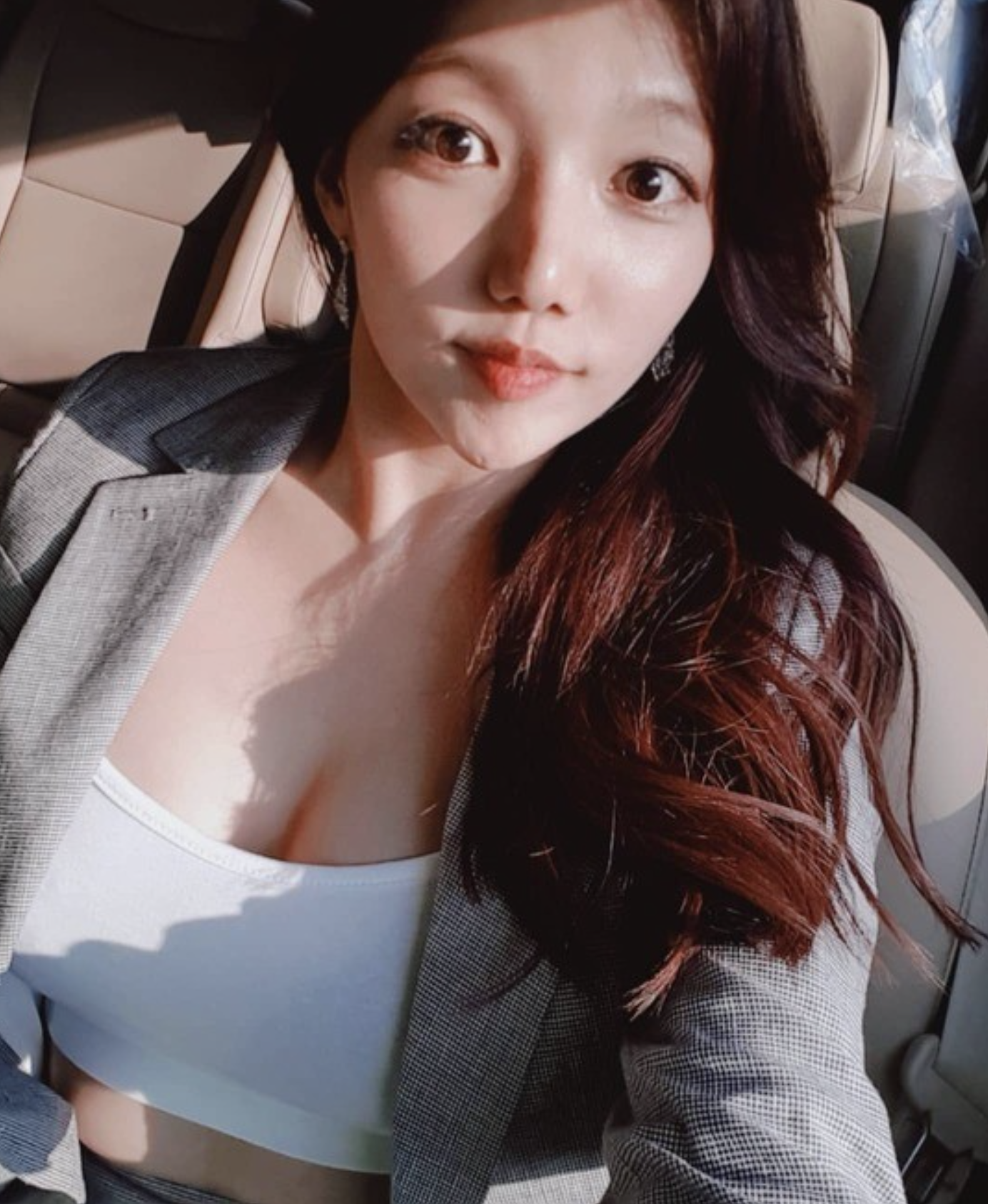 이채영 셀카