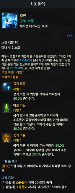 로스트아크 이슬비 기상술사 스킬트리 각인 가이드 로스트아크 이슬비 기상술사 스킬트리 각인 가이드