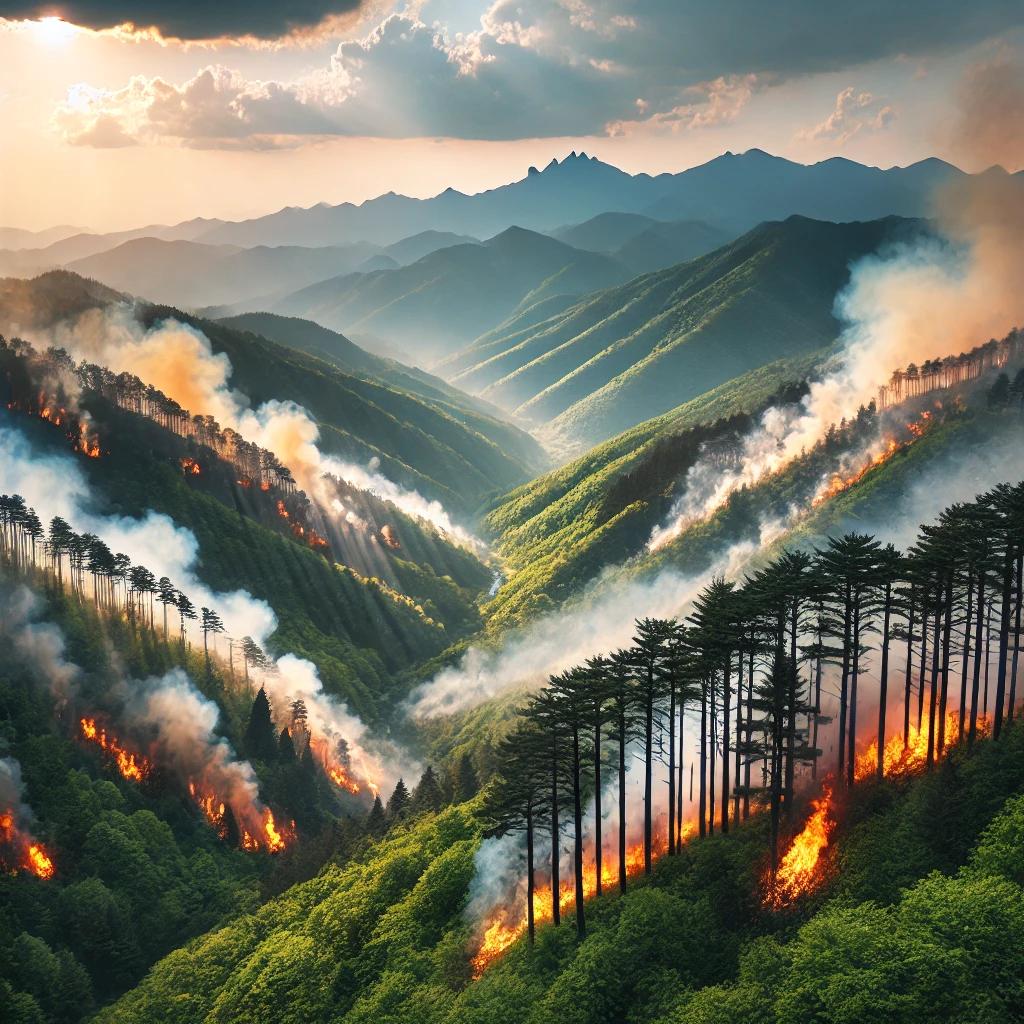 산청 산불로 지리산 피해