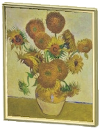빈센트 반 고흐의 해바라기 그림