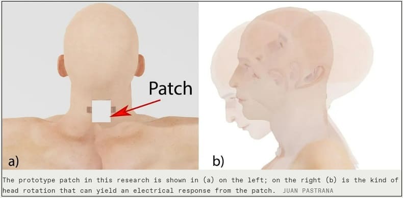 뇌진탕을 진단할 수 있는 웨어러블 목 패치 This Wearable Neck Patch Can Diagnose Concussions