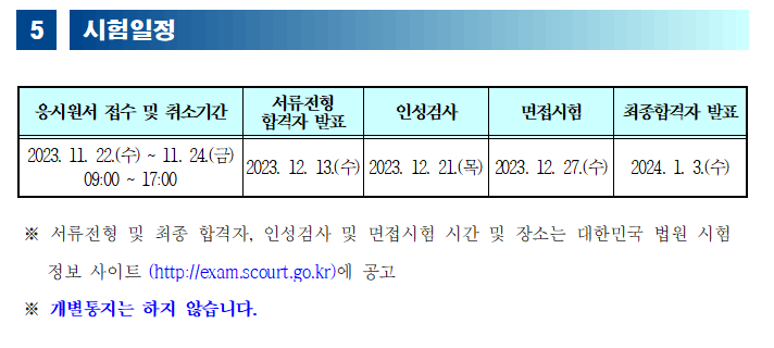 대법원 법원행정처 전산서기보(9급) 채용