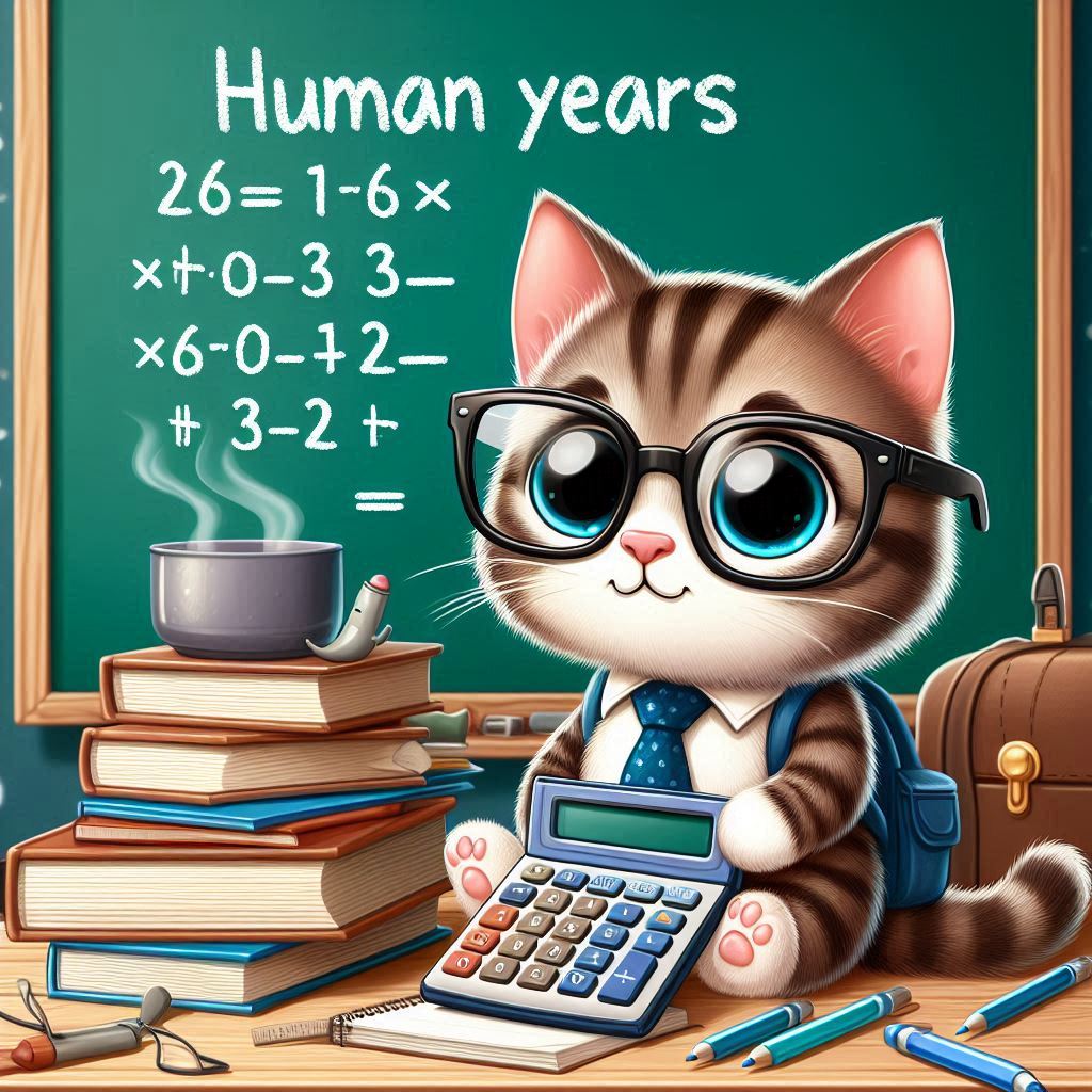 고양이 나이 계산법7