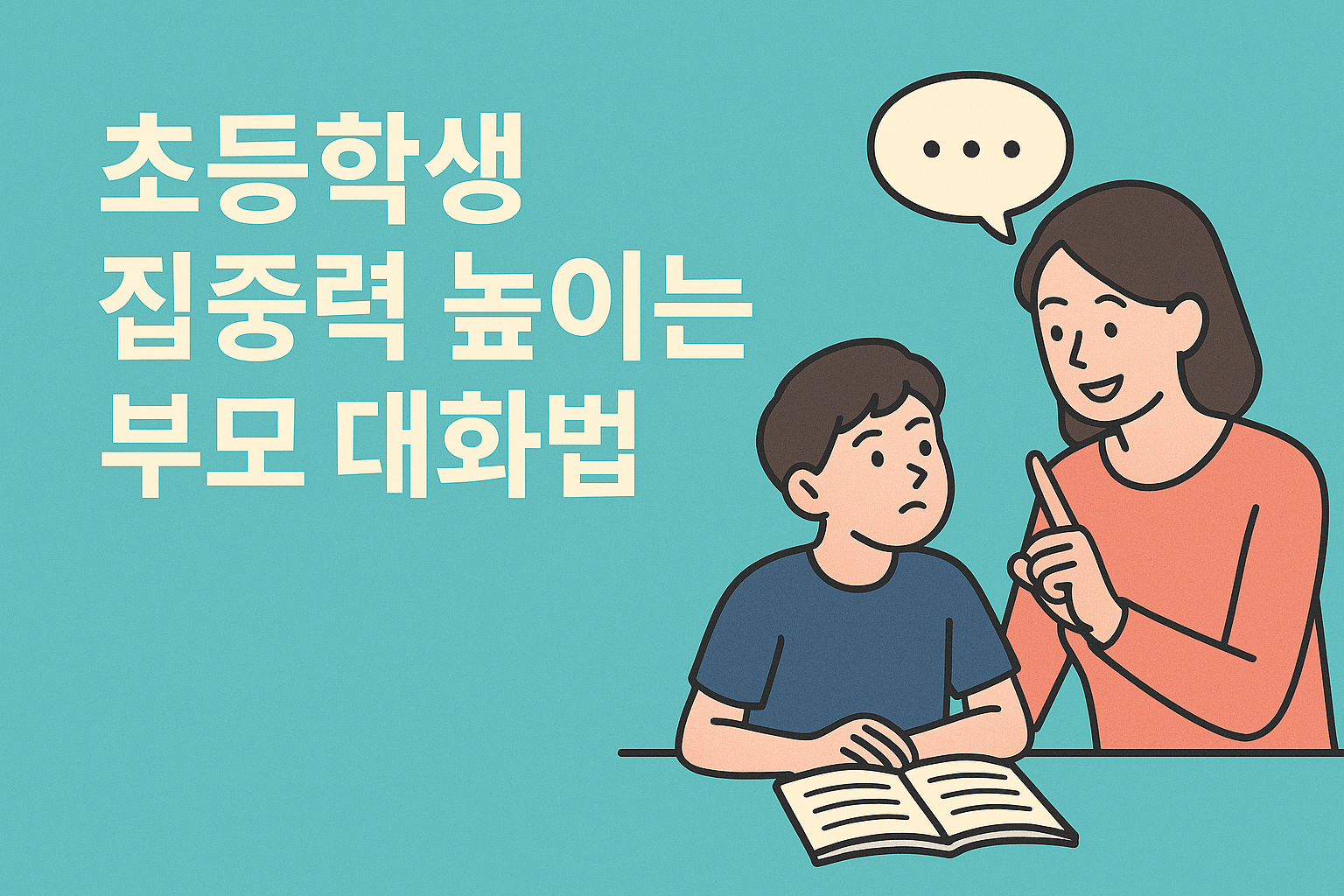 초등학생 집중력 높이는 부모 대화법