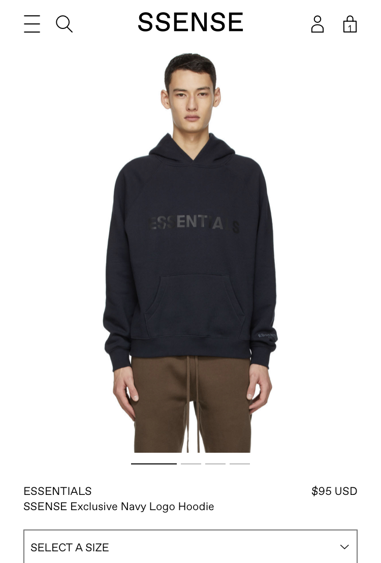  리스탁 - 피어오브갓 에센셜 ( 피오갓 에센셜 FEAR OF GOD ESSENTIALS )(스트릿 패션,  제리 로렌조 패션, 피어오브갓 에센셜 직구 방법, 사이즈, 후드, 바지, 스웬 팬츠, 스웻 셋업 , 맨투맨, 아노락, 니..