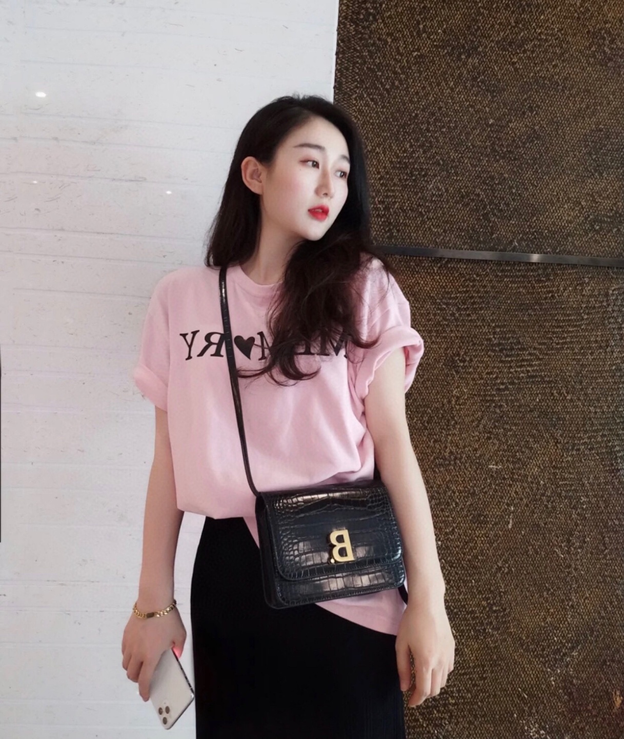  [BALENCIAGA] 발렌시아가 크로커다일 엠보 B-BAG (3 COLOR)