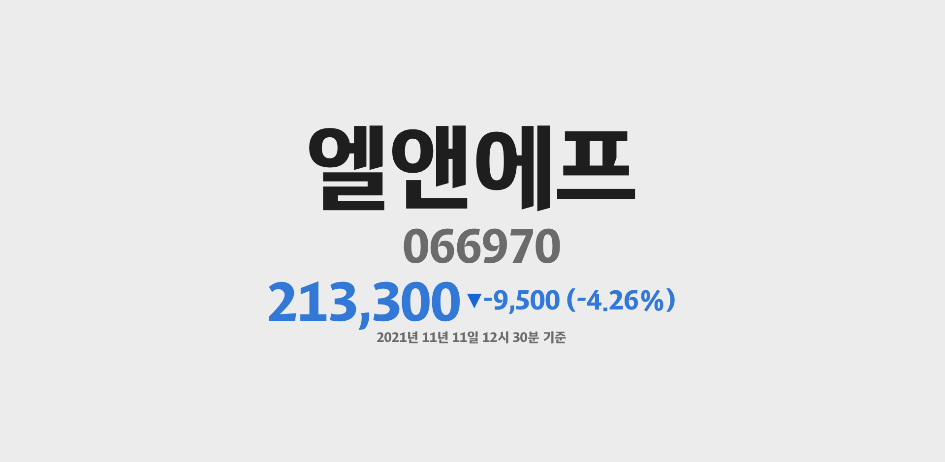 엘앤에프 2021-11-11 12:30:53.601843기준 주가