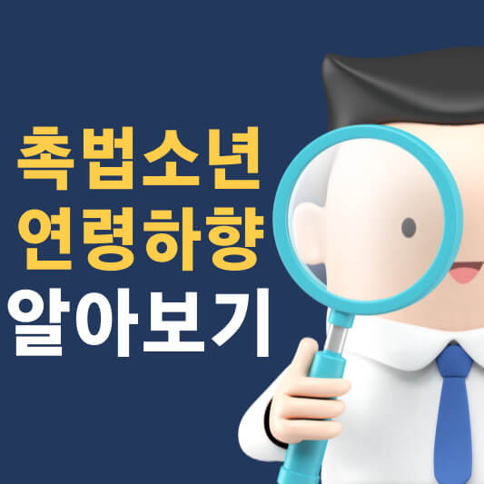  촉법소년 연령 하향 나이 폐지 찬반 논쟁