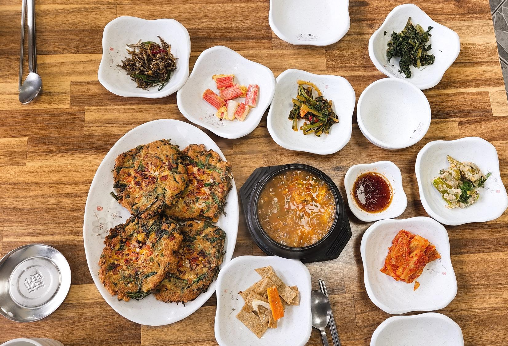  건강한 한끼 밥상 우리두부마을 창원 상남시장 맛집