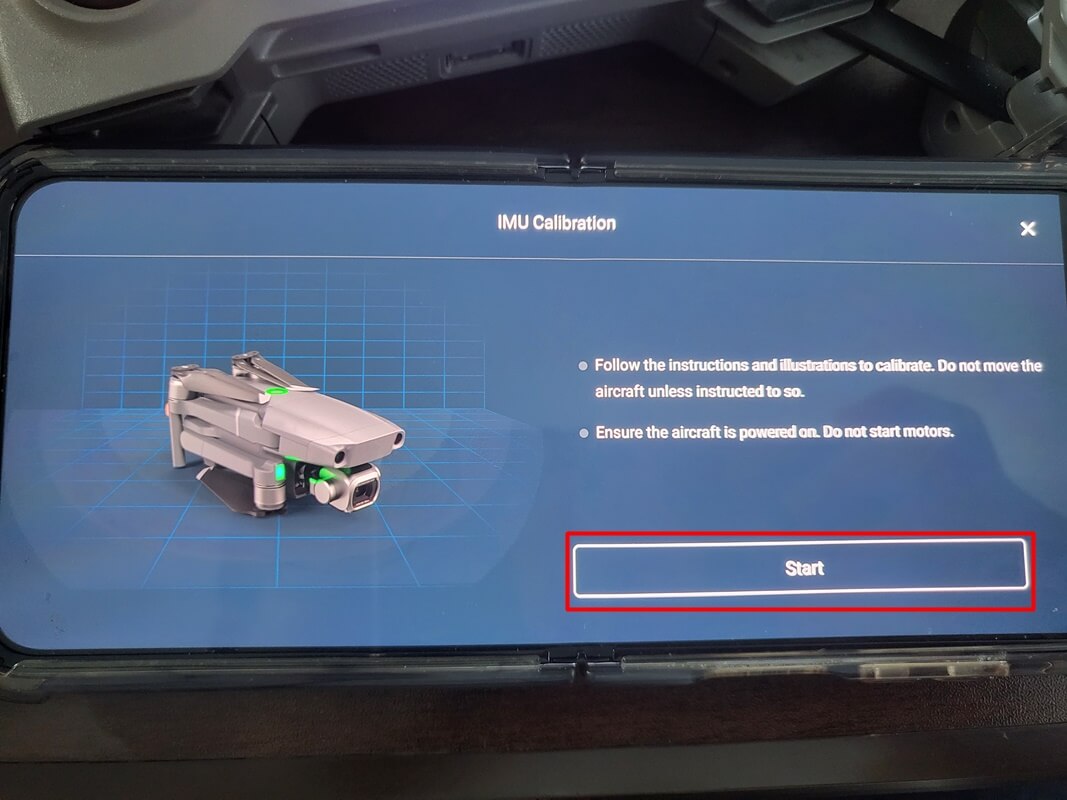 DJI-드론-IMU-캘리브레이션-방법-사진2