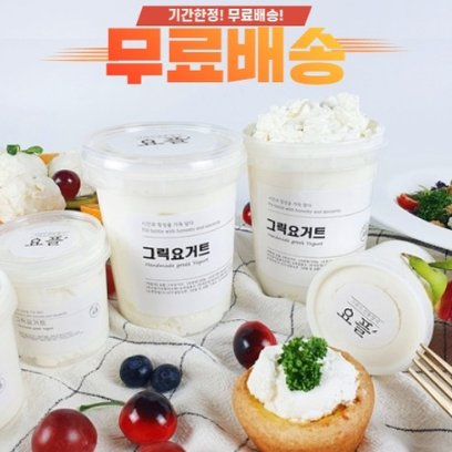 요플 무가당 대용량 그릭요거트 500g