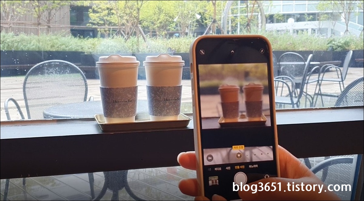  서울 용산아이파크몰 카페 헤븐온탑