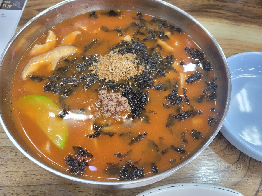 장칼국수 기본맛