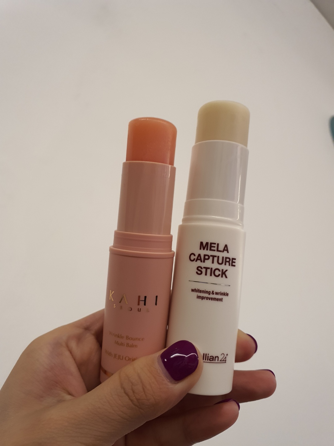 홈쇼핑 구입 동국제약 마데카 주름 스틱과 가히 멀티밤 비교 후기 3