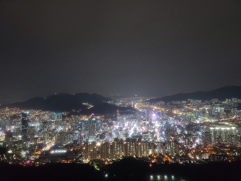  부산 야경 명소 황령산 전망대 드라이브