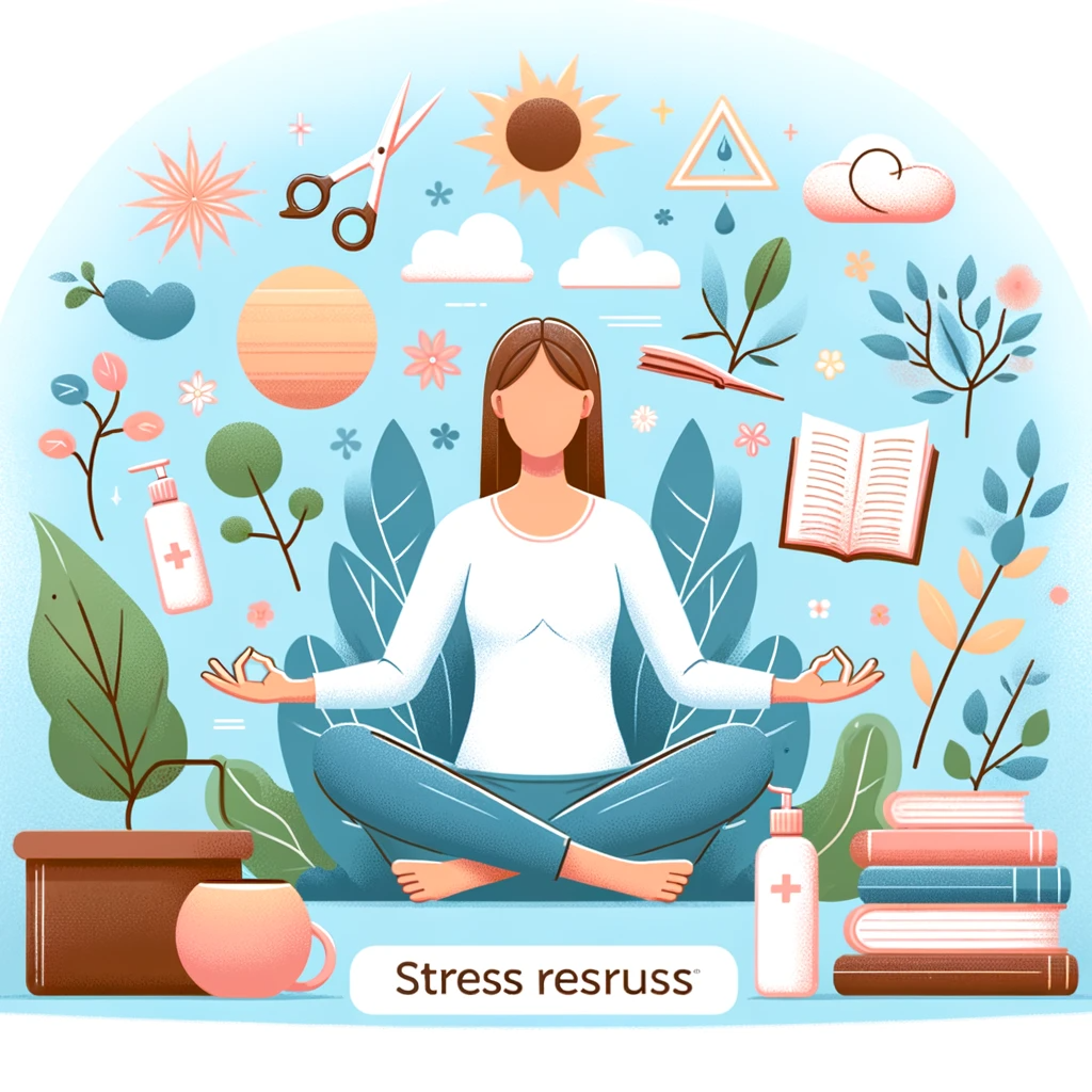 스트레스&#44; 운동 및 식단이 탈모에 미치는 영향: 모발 건강을 위한 생활습관 가이드 - 스트레스와 탈모