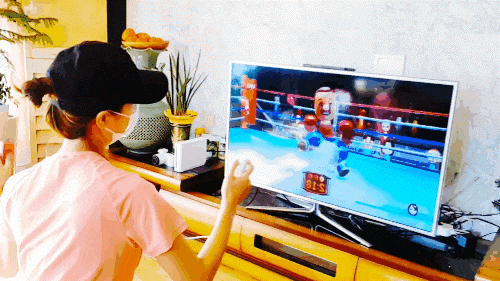중고 닌텐도의 임기를 구입하여 We Sports, Mario Kart, Just Dance를 홈 게임으로 즐기십시오. 18