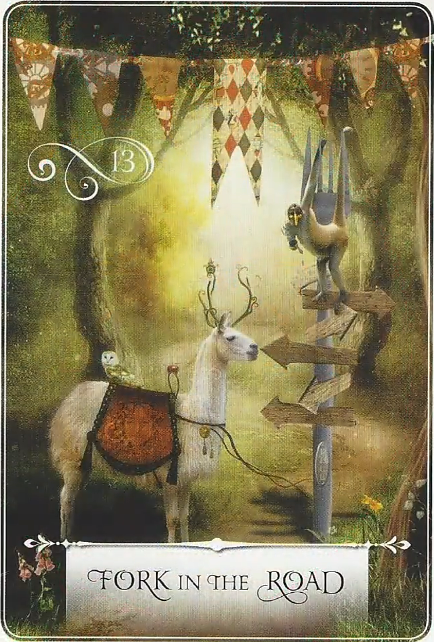  위즈덤 오라클 카드 해석 #5 (Wisdom of the Oracles/ 13.FORK IN THE ROAD /14.TRUTH BE TOLD /15.MESSAGE IN THE BOTTLE)