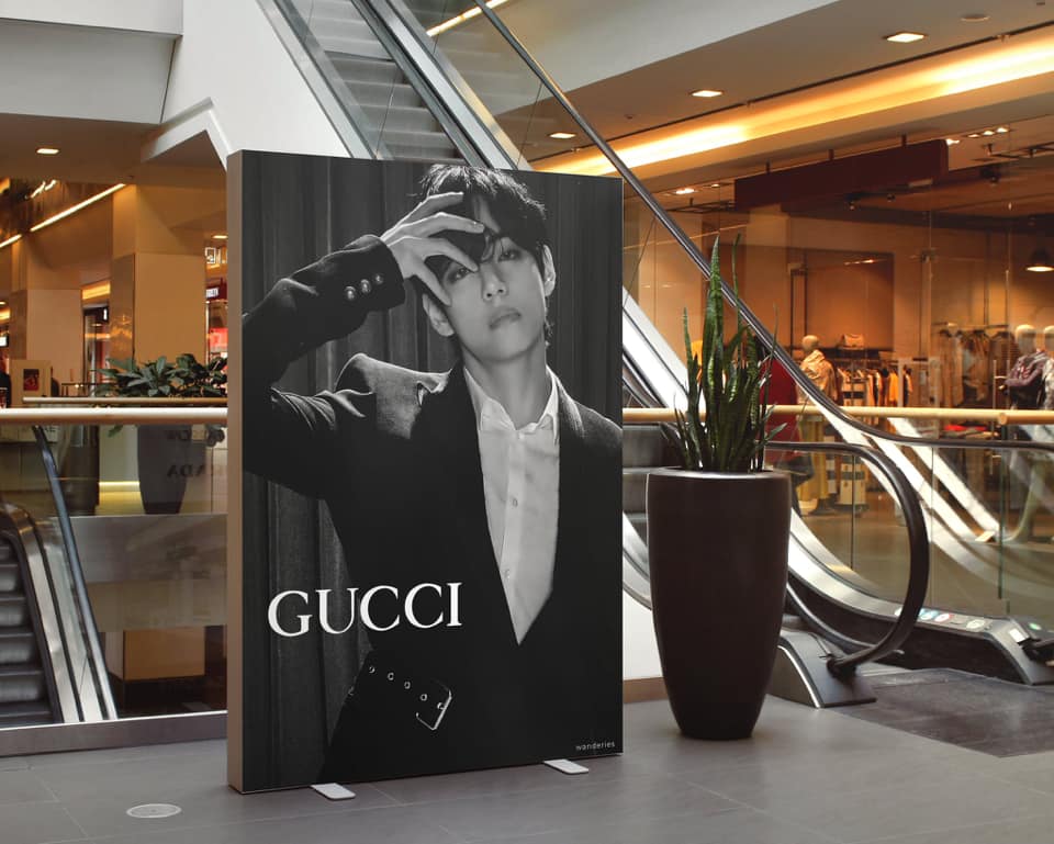  구찌 GUCCI 공식모델 방탄소년단 뷔