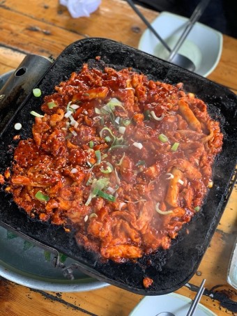 토종닭구이
