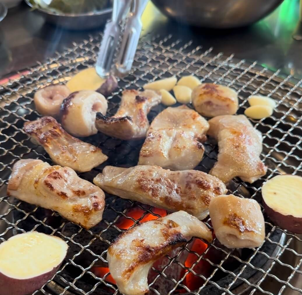소막창 구이