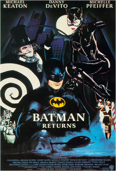  고전 영화 배트맨 2(Batman Returns, 1992) 줄거리 인물탐구