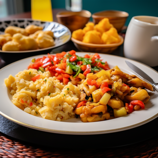 애케이와 소금물고기 (Ackee and Saltfish)