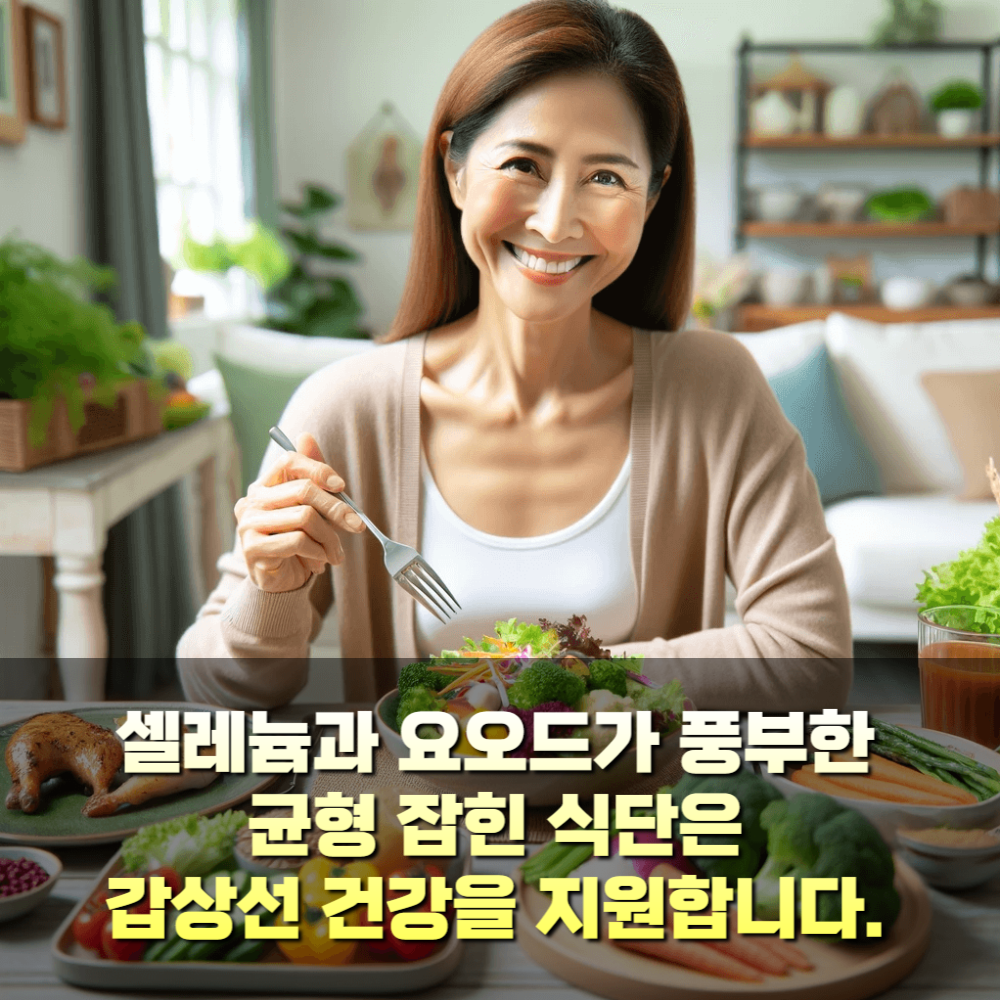 갑상선기능저하증 음식