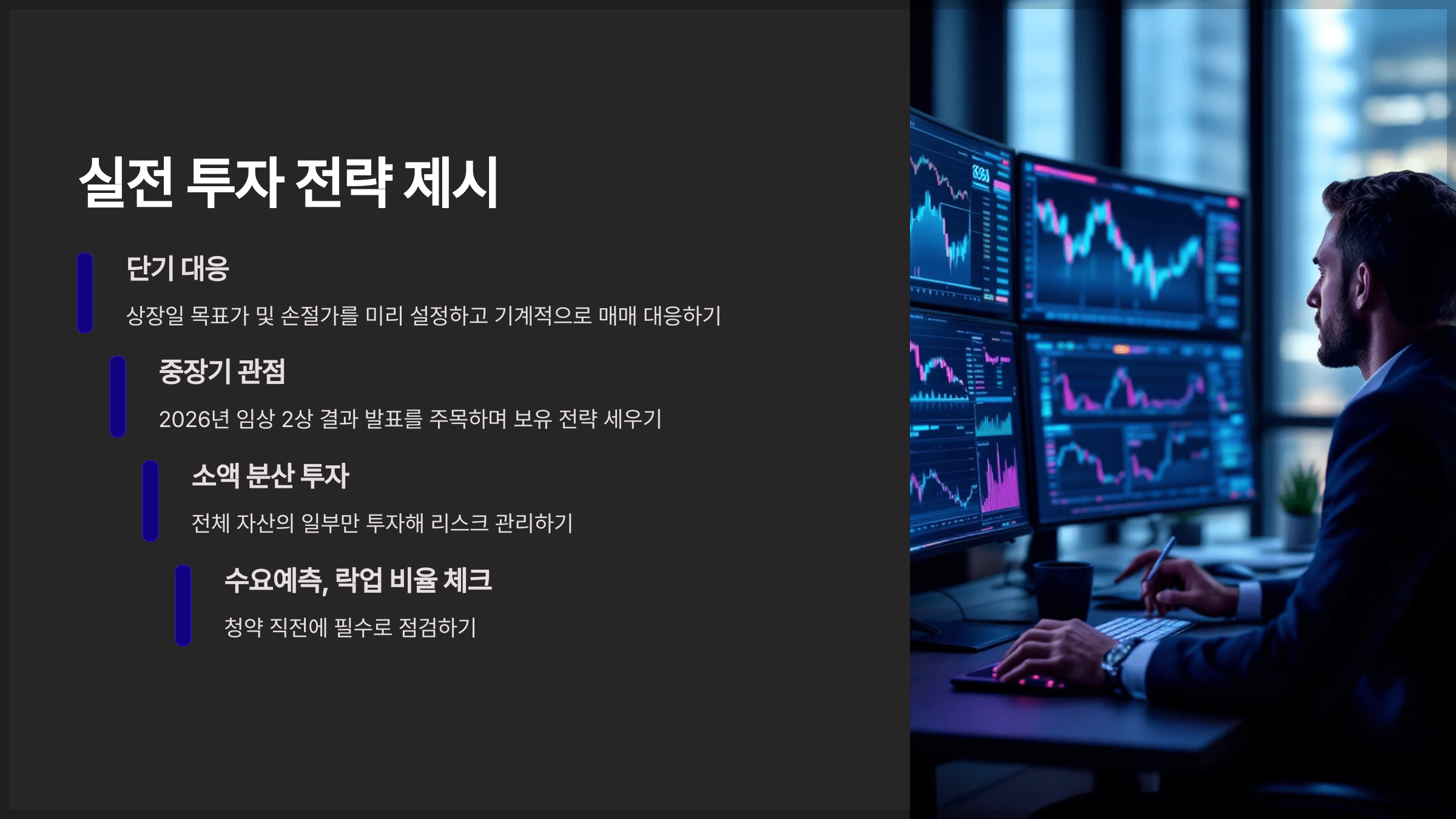 실전 투자 전략 제시