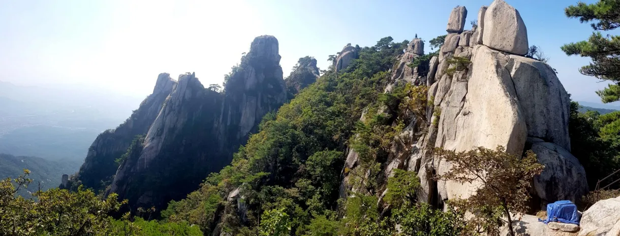 서울 북한산국립공원 도봉산 신선대