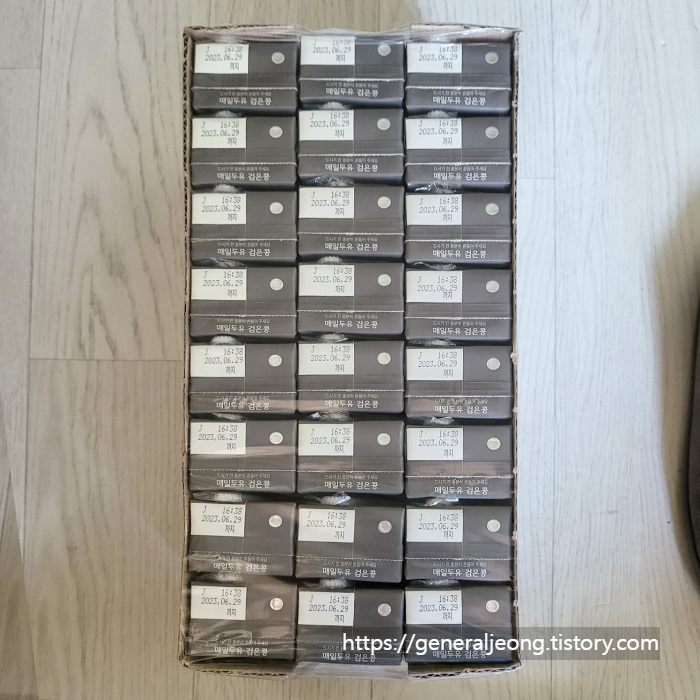 검은콩두유_매일두유검은콩190ml_24팩_상품이미지