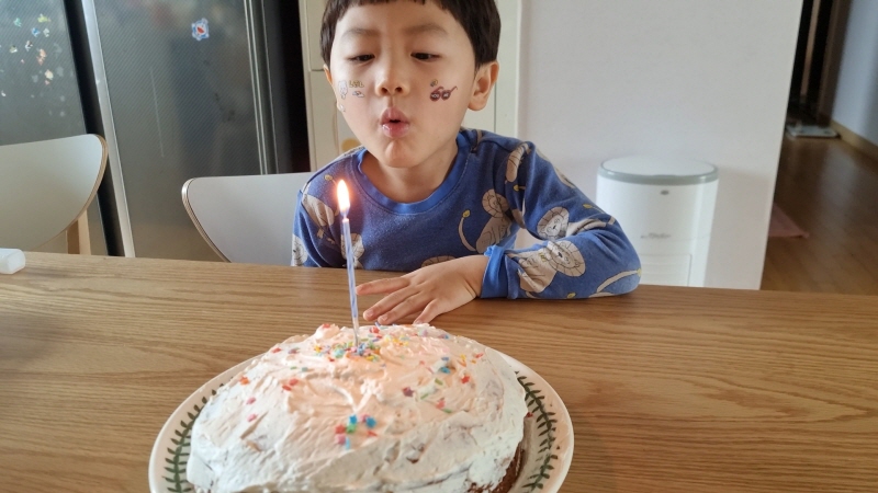  집에서 당근케이크 홈페이킹 후기 c