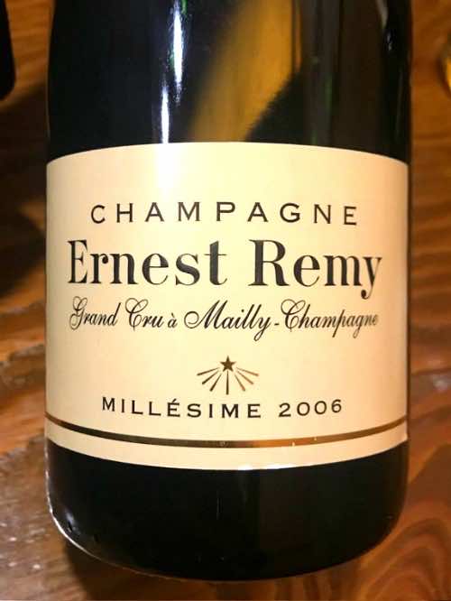 Champagne Ernest Remy Grand Cru Blanc de Noirs Extra Brut 2006