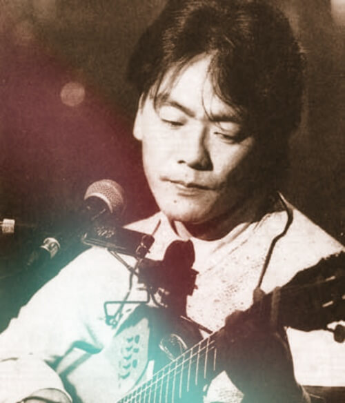 김광석 기타 치는 사진