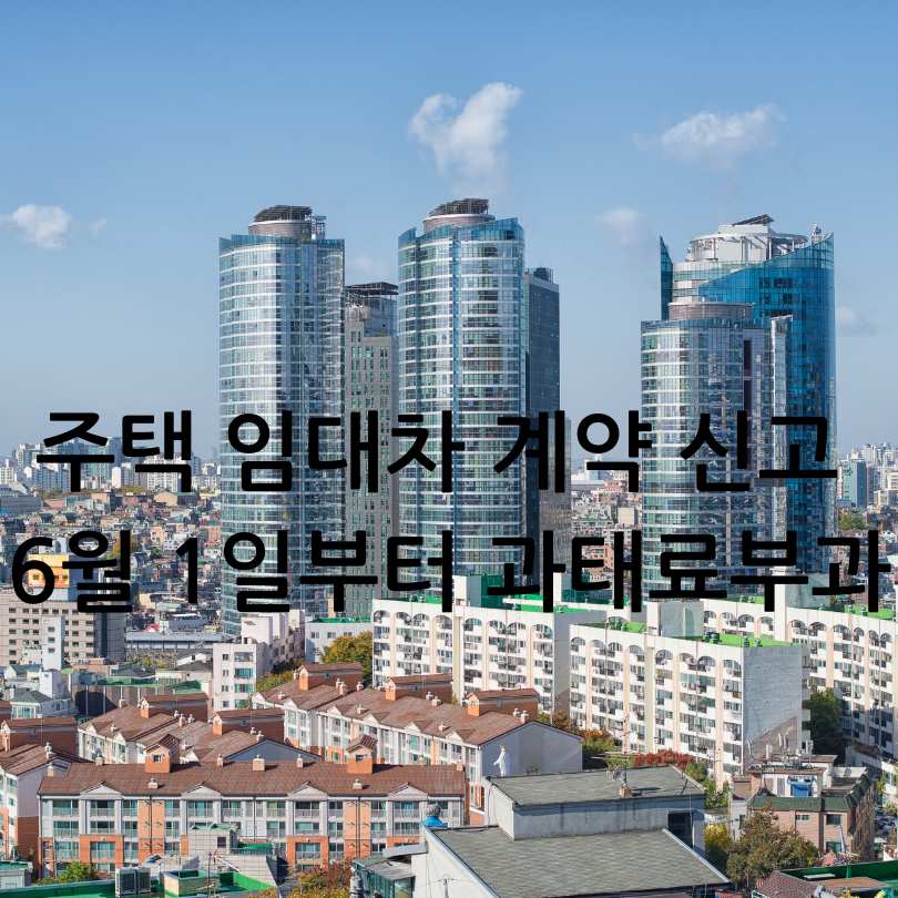 주택 임대차 계약 신고