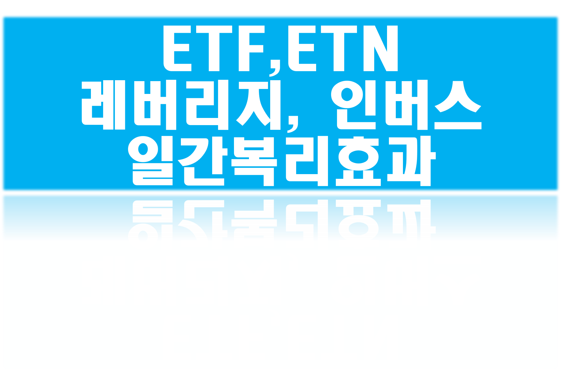  일간복리 효과 - [신한 ETN] 복리화 효과 설명