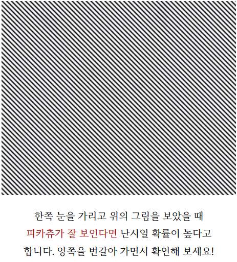 난시 교정수술 비용 치료법