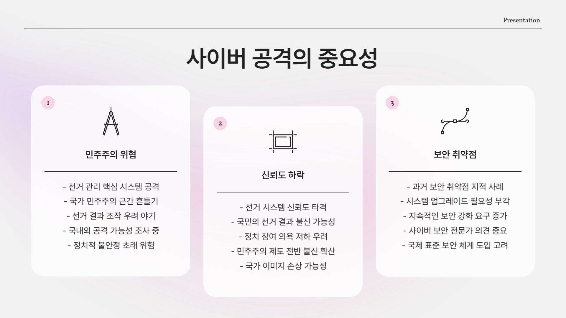 왜 중요한가? 선거를 노린 사이버 공격