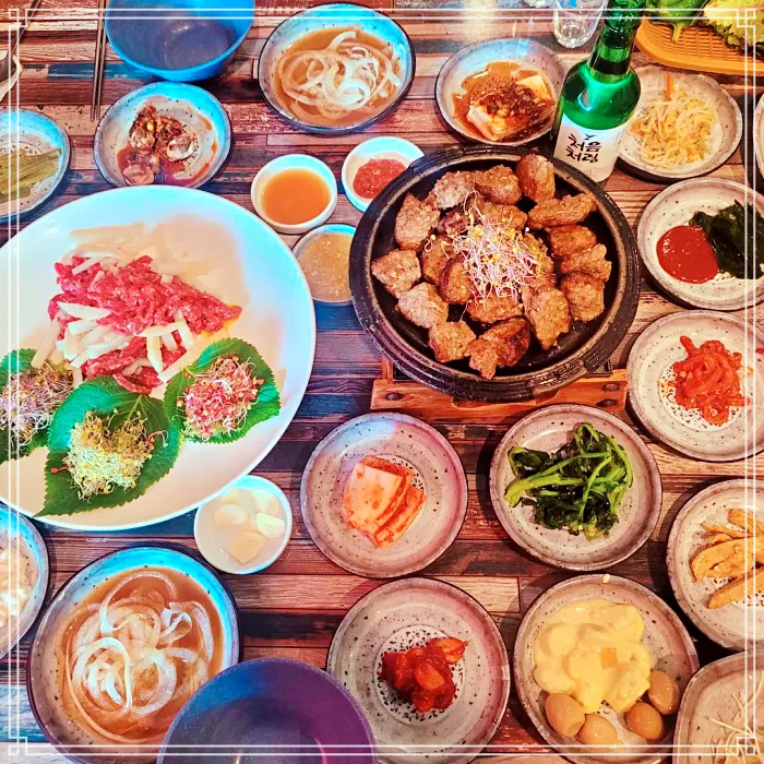 어서와 한국은 처음이지 단양 대명리조트 마늘떡갈비 한정식 맛집