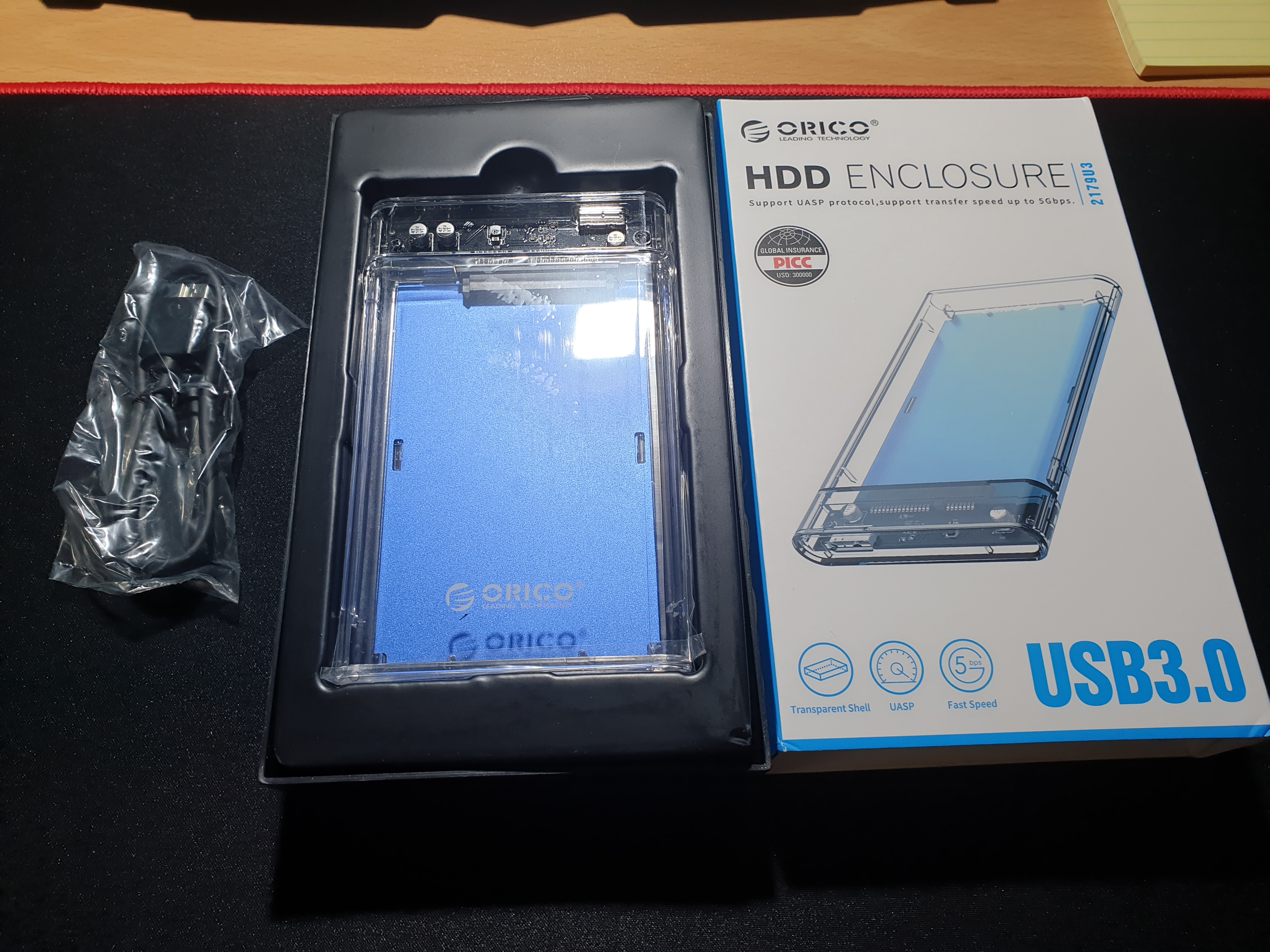  [리뷰] 오리코 2179U3 USB 3.0 외장하드케이스 구입후기