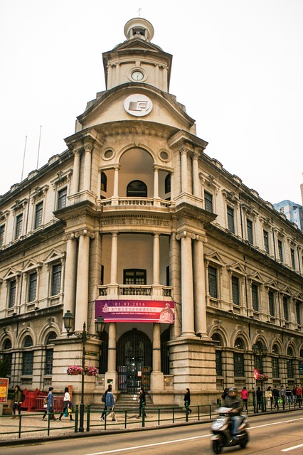 마카오 우체국 사진