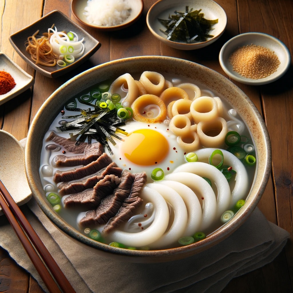 정통떡국 이미지